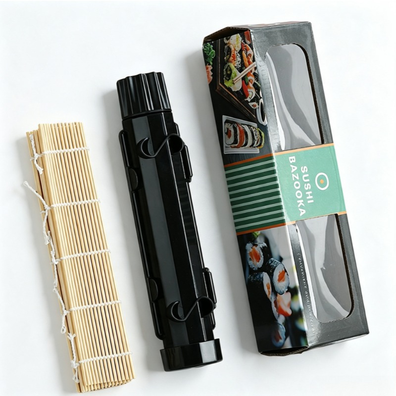Sushi Mat Bamboo - Zestaw do robienia sushi, bambusowa mata