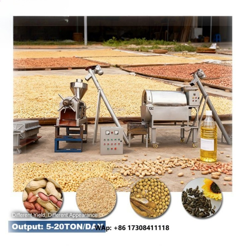 Home Cooking Machine - Maszyna do produkcji oleju słonecznikowego, sojowego,