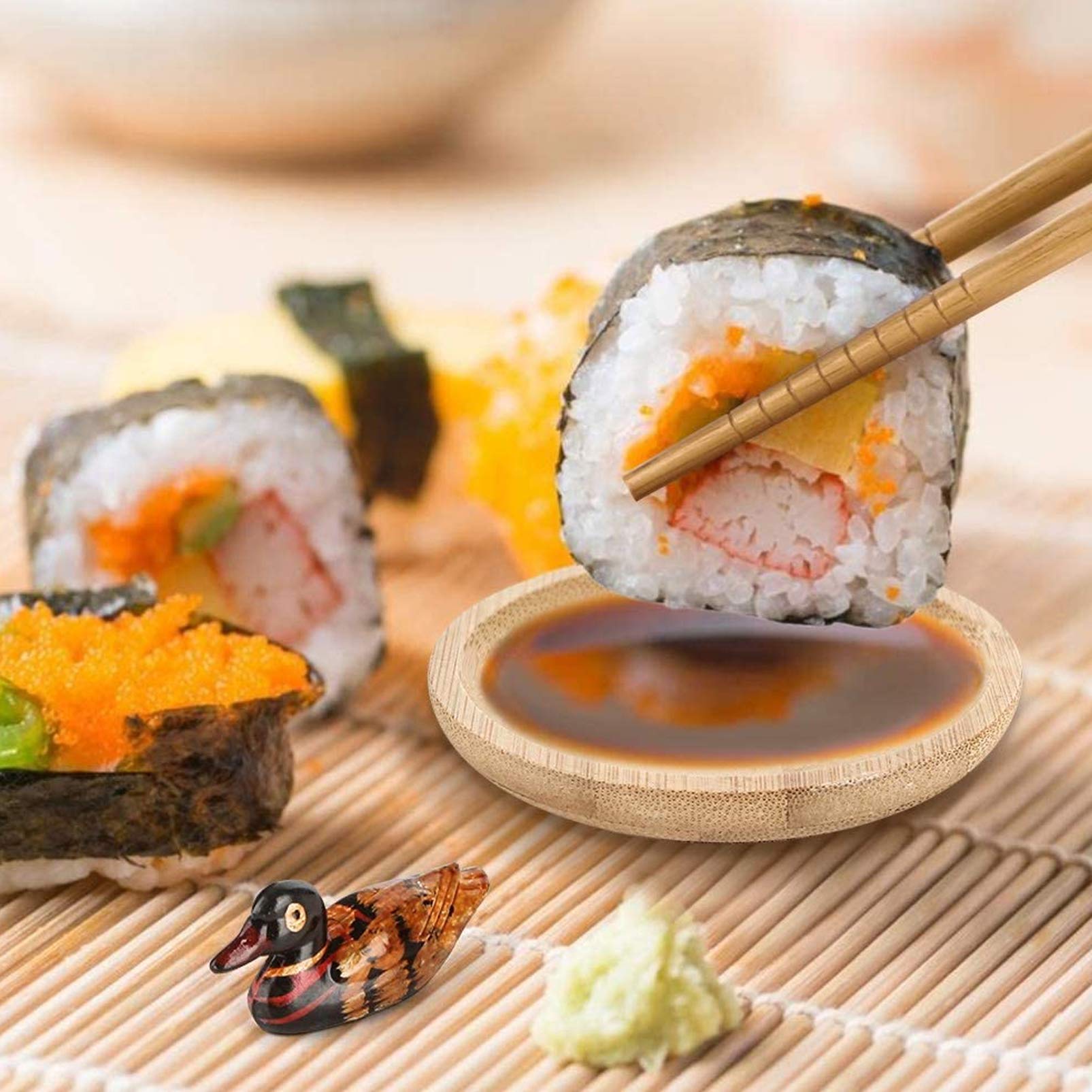 Zestaw do robienia sushi z róż – Sushi Mat Bamboo recenzja i cena