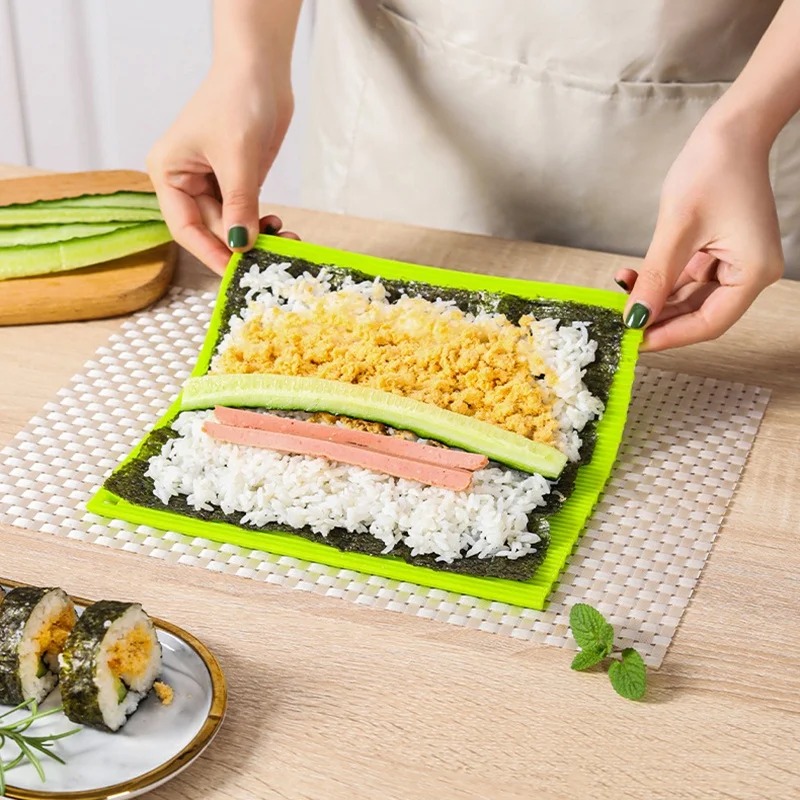Silikonowa mata do zwijania su – Sushi Mat Bamboo recenzja i cena