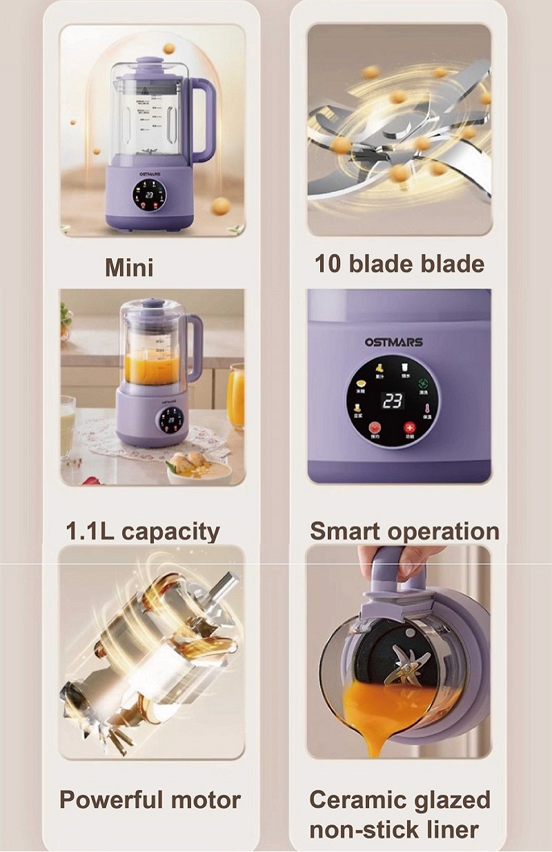 Maszyna do mleka sojowego 600W – Home Cooking Machine recenzja i cena